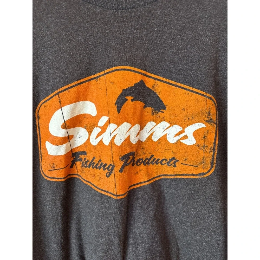 Simms Fishing Products Trout‎ Large (runs small) T-shirt - Picture 2 of 4